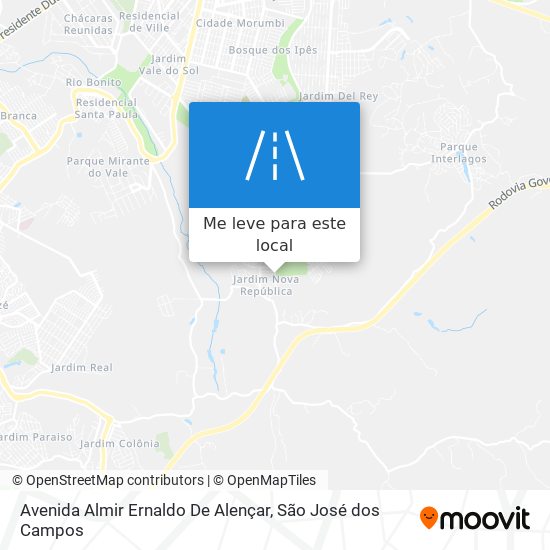 Avenida Almir Ernaldo De Alençar mapa