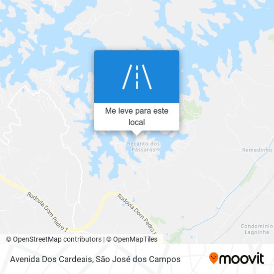 Avenida Dos Cardeais mapa