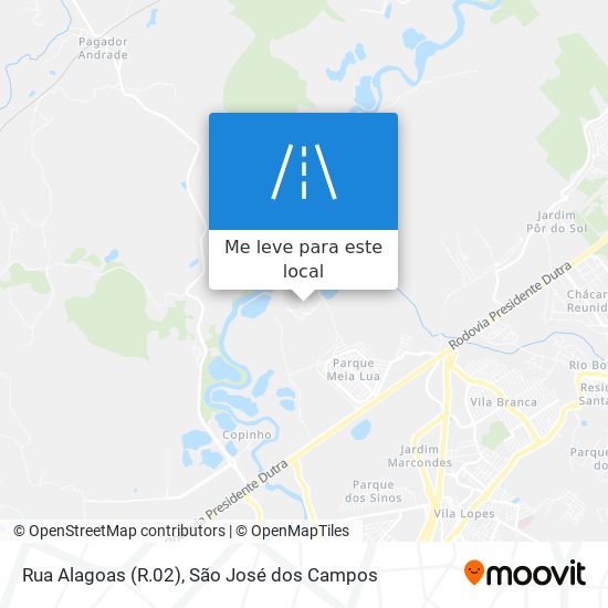 Rua Alagoas (R.02) mapa