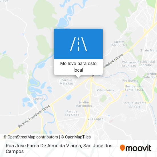 Rua Jose Fama De Almeida Vianna mapa