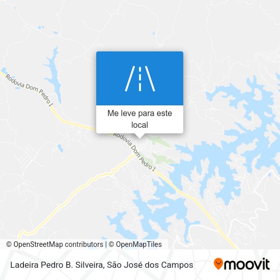 Ladeira Pedro B. Silveira mapa