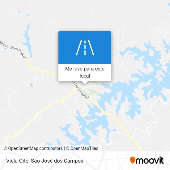 Viela Oito mapa