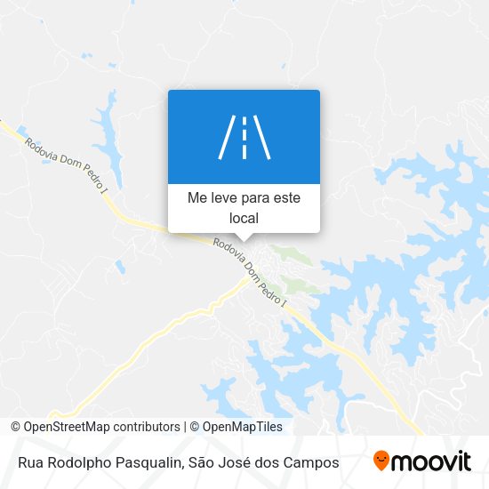 Rua Rodolpho Pasqualin mapa