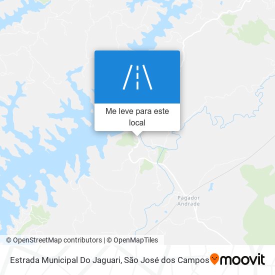 Estrada Municipal Do Jaguari mapa