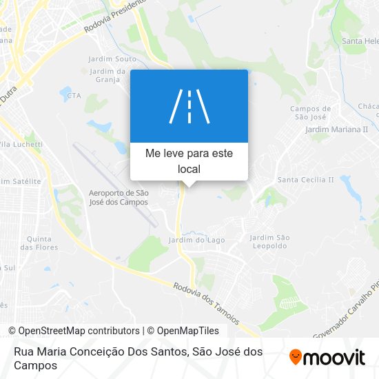 Rua Maria Conceição Dos Santos mapa