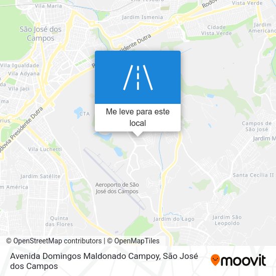 Avenida Domingos Maldonado Campoy mapa