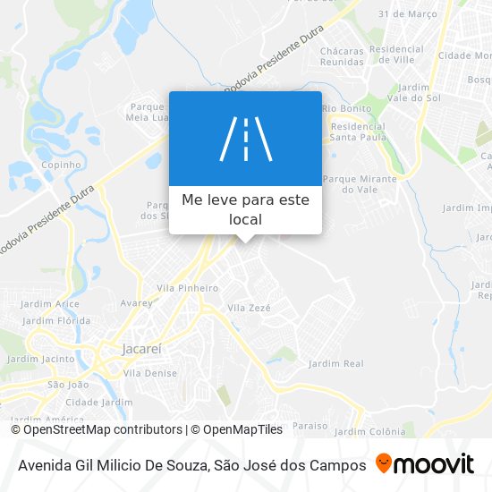 Avenida Gil Milicio De Souza mapa