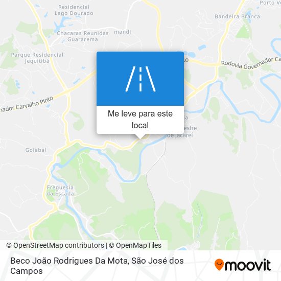 Beco João Rodrigues Da Mota mapa