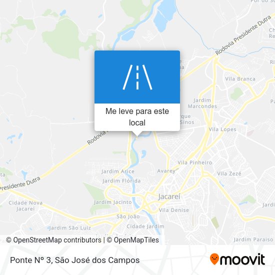 Ponte Nº 3 mapa