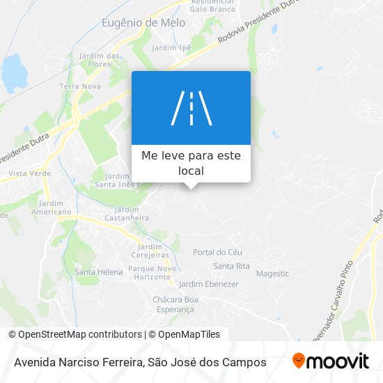 Avenida Narciso Ferreira mapa