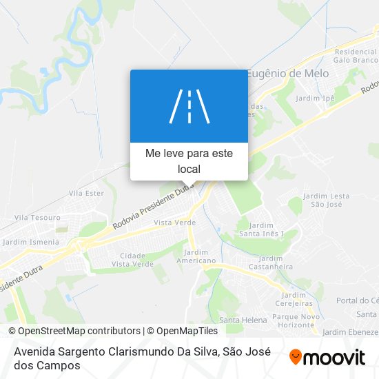 Avenida Sargento Clarismundo Da Silva mapa