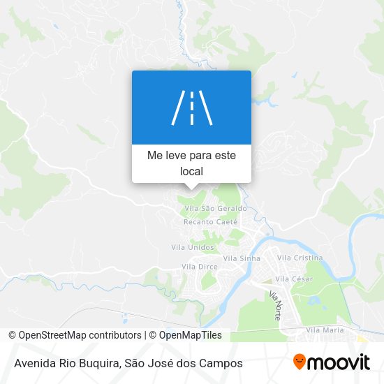Avenida Rio Buquira mapa