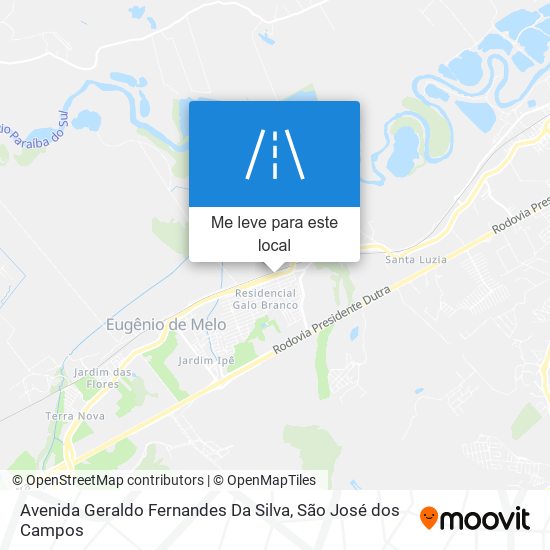 Avenida Geraldo Fernandes Da Silva mapa
