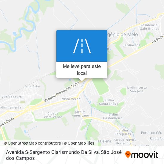 Avenida S-Sargento Clarismundo Da Silva mapa
