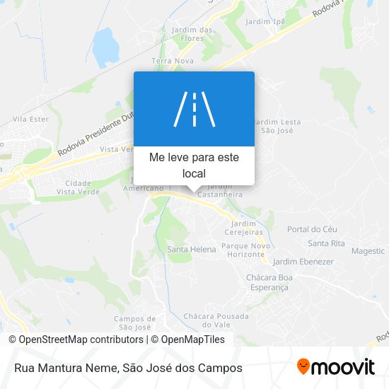 Rua Mantura Neme mapa