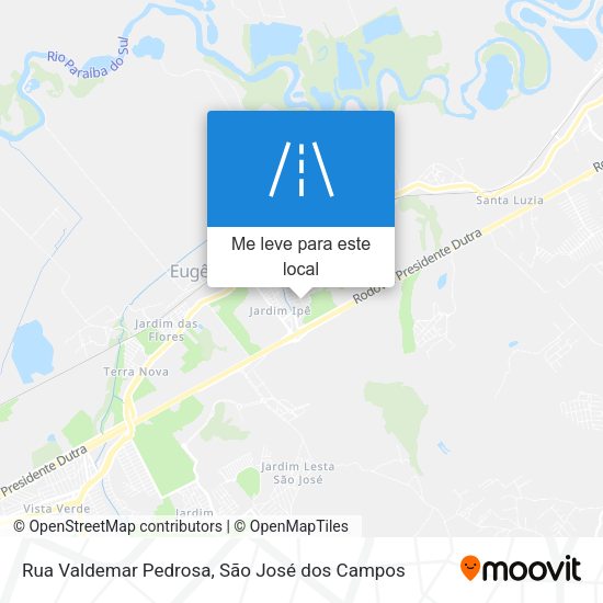 Rua Valdemar Pedrosa mapa