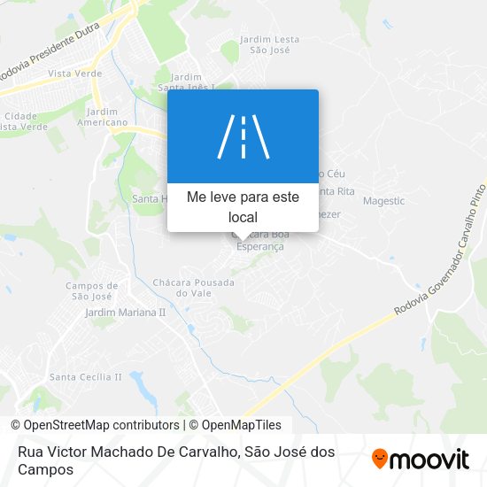 Rua Victor Machado De Carvalho mapa