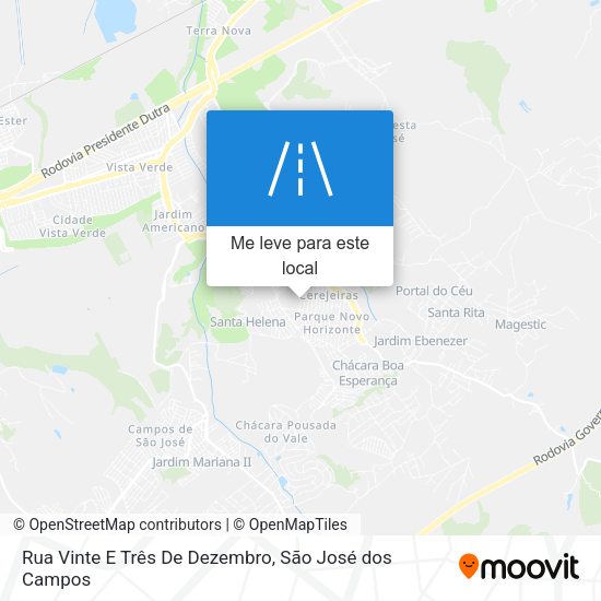 Rua Vinte E Três De Dezembro mapa