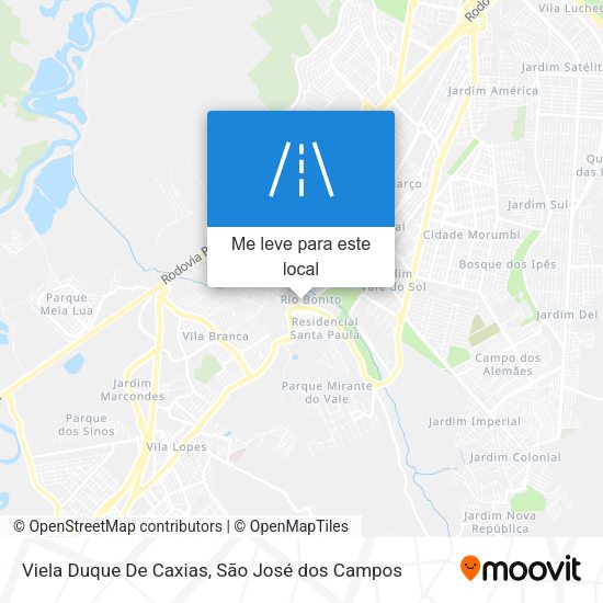 Viela Duque De Caxias mapa