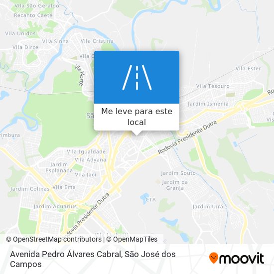 Avenida Pedro Álvares Cabral mapa