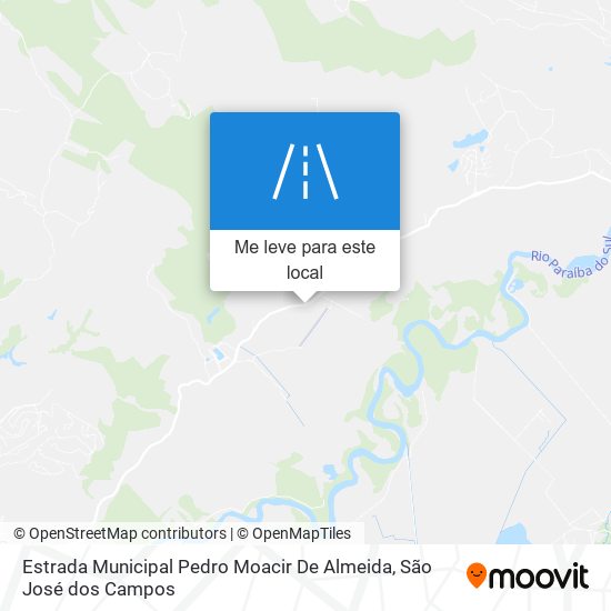 Estrada Municipal Pedro Moacir De Almeida mapa