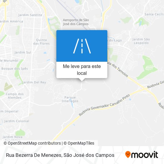 Rua Bezerra De Menezes mapa