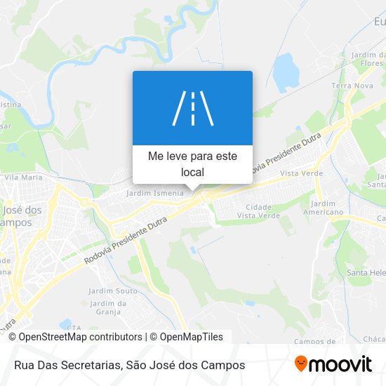 Rua Das Secretarias mapa