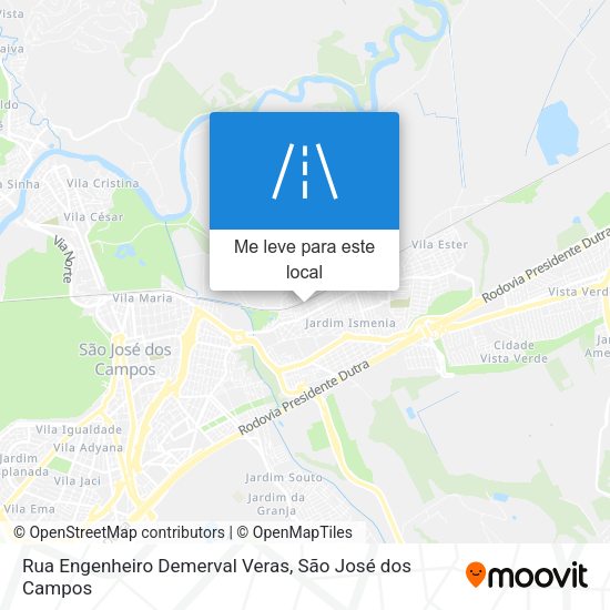 Rua Engenheiro Demerval Veras mapa