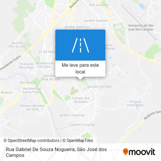 Rua Gabriel De Souza Nogueira mapa