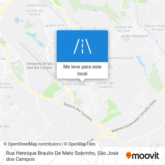 Rua Henrique Braulio De Melo Sobrinho mapa