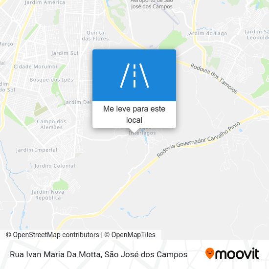 Rua Ivan Maria Da Motta mapa