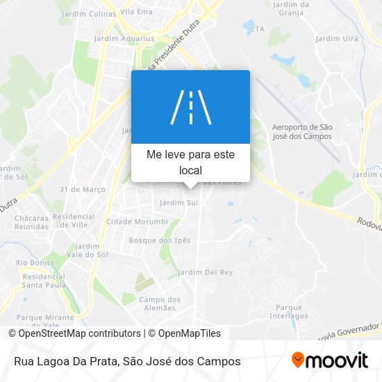 Rua Lagoa Da Prata mapa