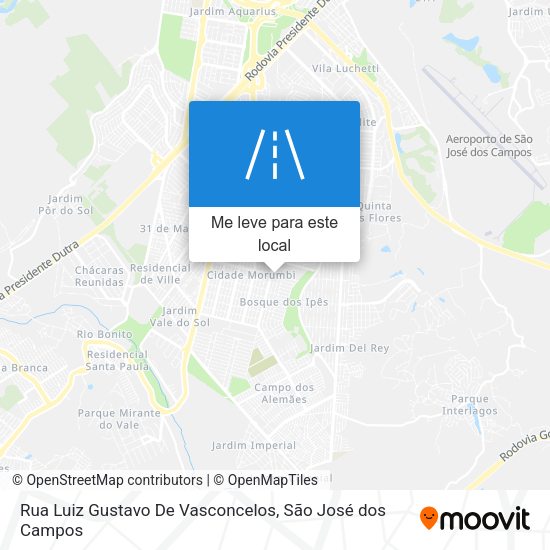 Rua Luiz Gustavo De Vasconcelos mapa