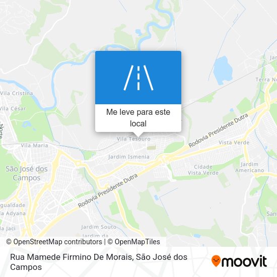 Rua Mamede Firmino De Morais mapa