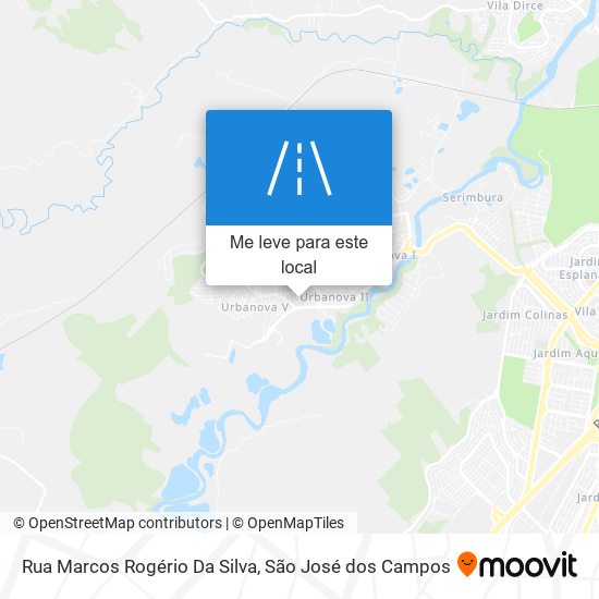 Rua Marcos Rogério Da Silva mapa