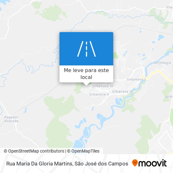 Rua Maria Da Gloria Martins mapa