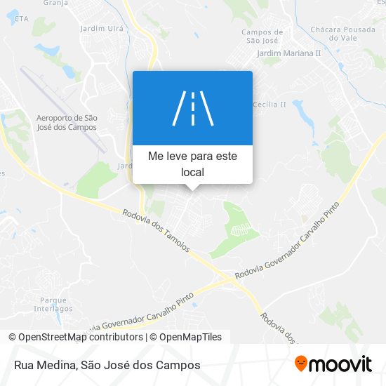 Rua Medina mapa