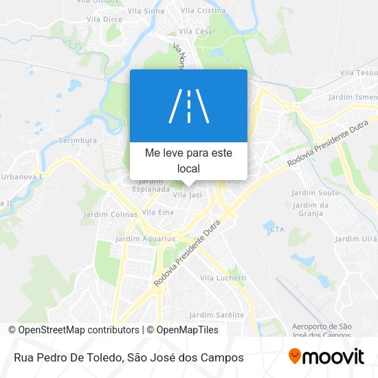 Rua Pedro De Toledo mapa