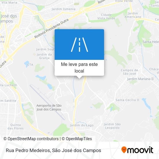 Rua Pedro Medeiros mapa