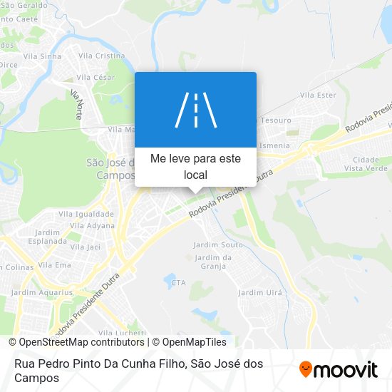 Rua Pedro Pinto Da Cunha Filho mapa