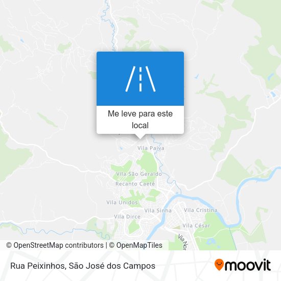 Rua Peixinhos mapa