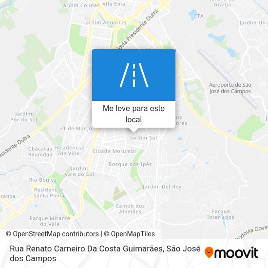 Rua Renato Carneiro Da Costa Guimarães mapa