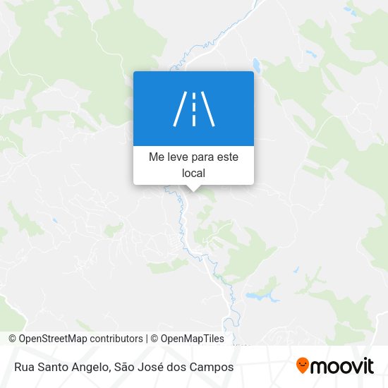 Rua Santo Angelo mapa