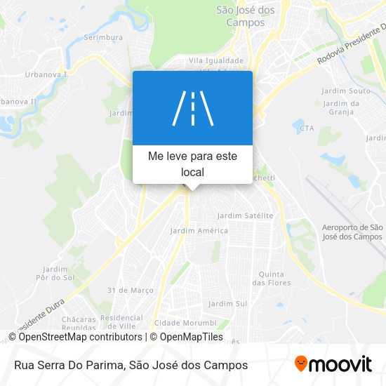 Rua Serra Do Parima mapa