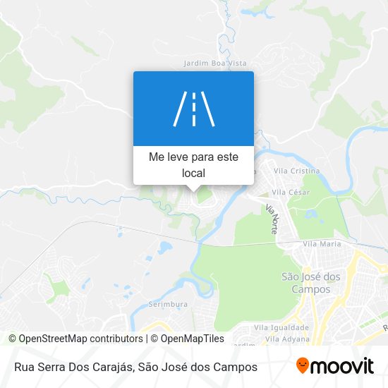 Rua Serra Dos Carajás mapa