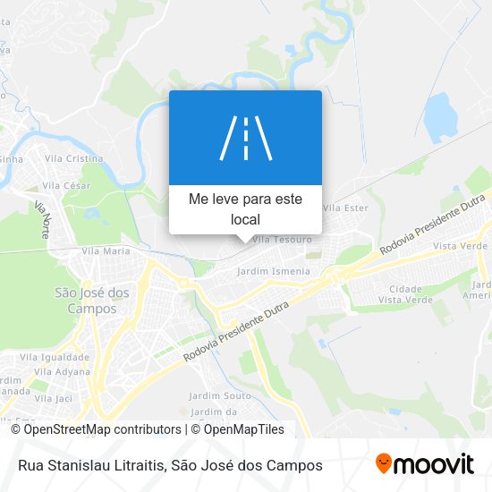 Rua Stanislau Litraitis mapa