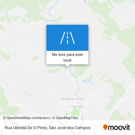 Rua Ubiratã De O Pinto mapa