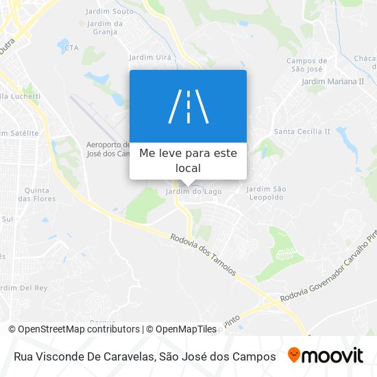 Rua Visconde De Caravelas mapa