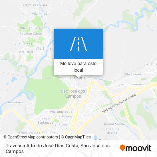 Travessa Alfredo José Dias Costa mapa