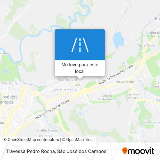 Travessa Pedro Rocha mapa
